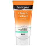 Neutrogena Visibly Clear Oil Free Clear & Protect 2 In 1 Wash/Mask - 150ml