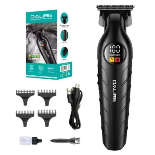 DALING Professional Hair Clipper DL-1777 | LED Display & T-Blade