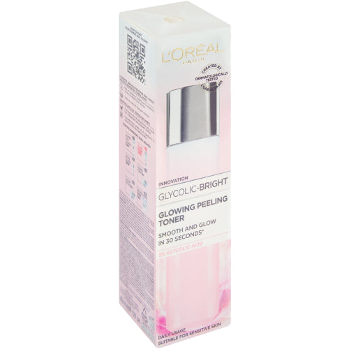 L'Oréal Glycolic-Bright Glowing Peeling Toner | 5% Glycolic Acid