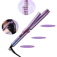 Cronier Professional Proluxe 25MM Curling Wand | Titanium Ceramic | Digital LCD | Original in Pakistan