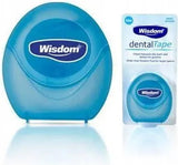 Wisdom Dental Tape Mint Waxed | 50m Wide Floss
