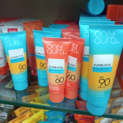 Only Aura Sunblock SPF 60 & 90 | Fast Absorbing | Original in Pakistan