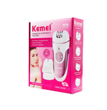 Kemei KM-1307 Electric Epilator USB Rechargeable Women Shaver 4 in 1 Multi Function Hair Remove Machine