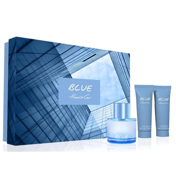 KENNETH COLE BLUE 3S SET (100ML+100ML A/SHAVE+100ML H/WASH)