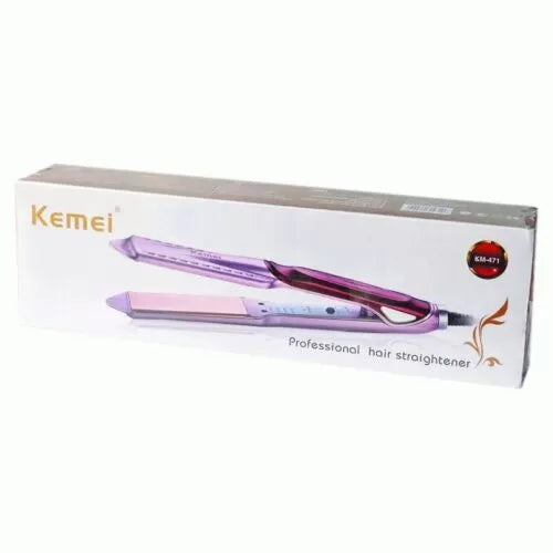 Kemei KM-471 Professional Hair Straightener with Temperature Control