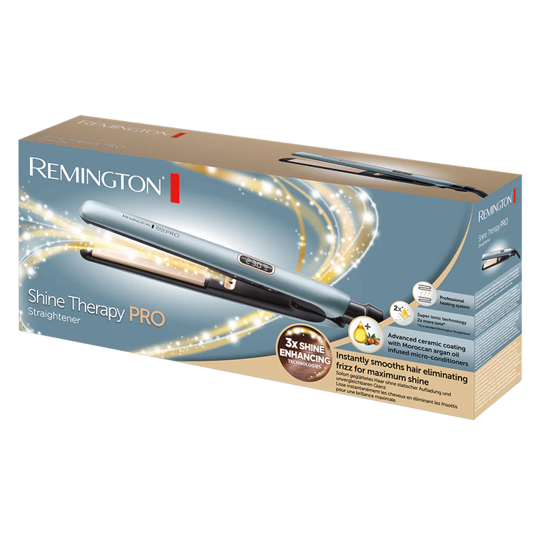 REMINGTON SHINE THERAPY PRO S9300 HAIR STRAIGHTENER