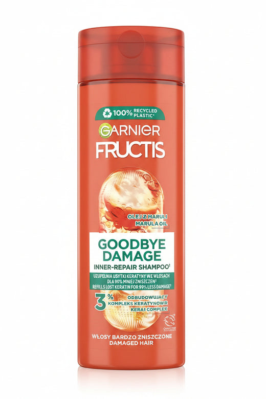Garnier Fructis Goodbye Damage Inner-Repair Shampoo | 3% Keratin Complex