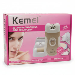 Kemei 4-in-1 Professional Hair Removal System | Epilator