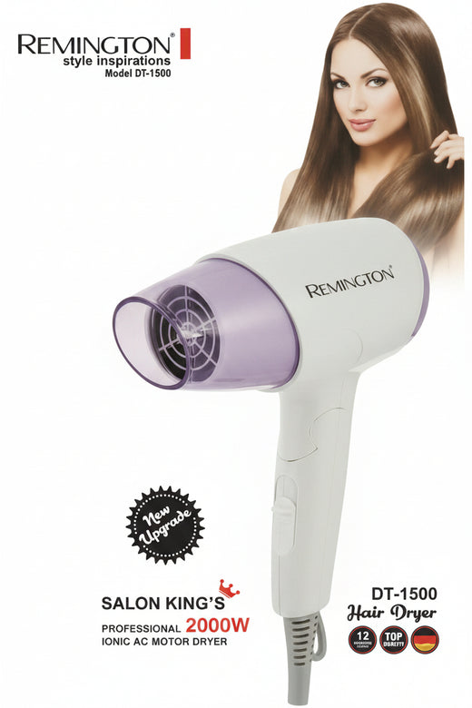 Remington Salon King's 2000W Hair Dryer DT-1500 | Choicemall.pk