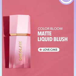 Sheglam - Color Bloom Matte Liquid Blush - Love Cake