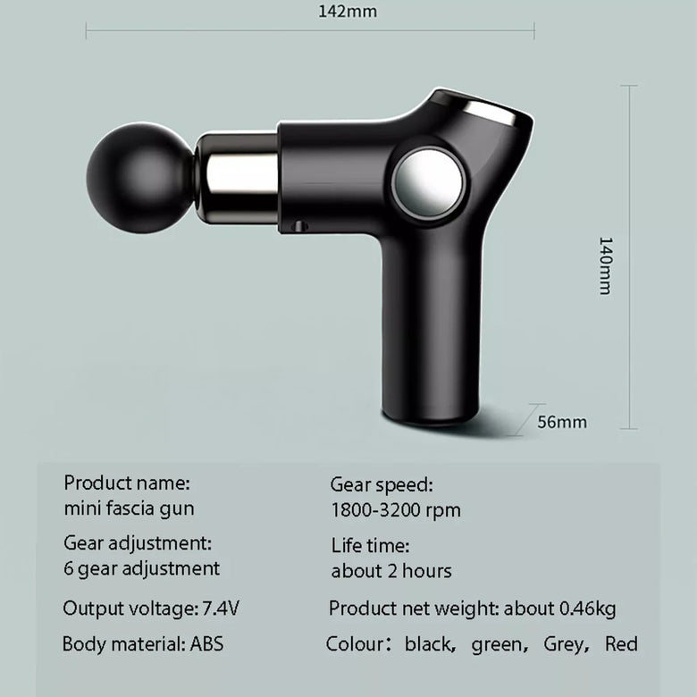 Blueidea Deep Tissue Mini Fascial Massage Gun