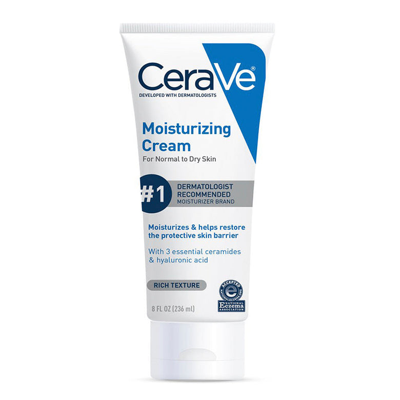 Cerave Moisturizing Cream For Normal To Dry Skin #1 Dermatologist 236Ml-choicemall