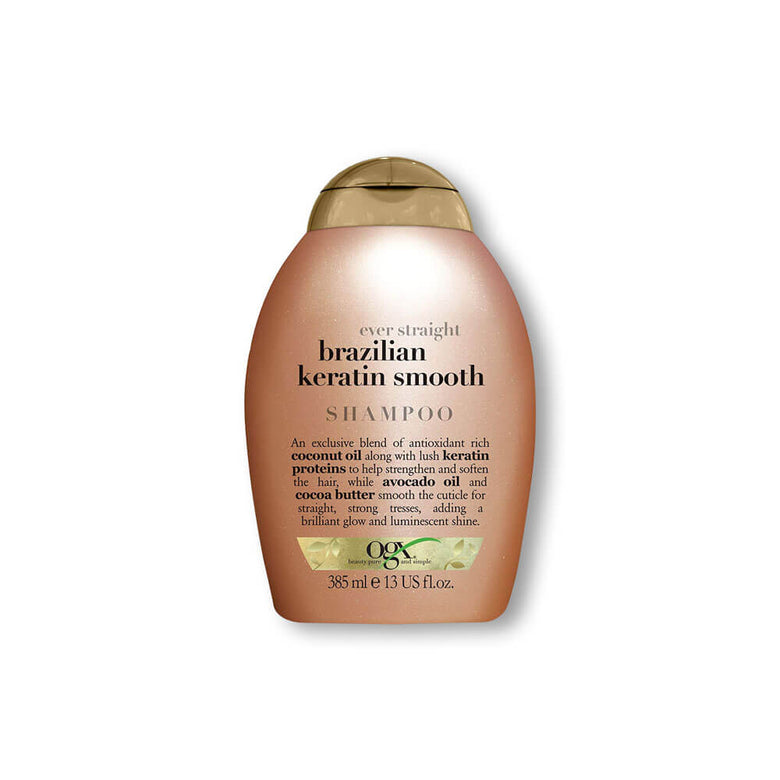 Ogx Ever Straightening Plus Brazilian Keratin Smooth Shamoo 385Ml