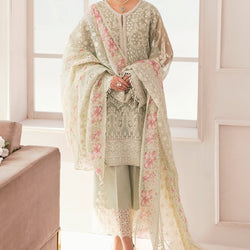 EMBROIDERED CHIFFON CH11-01