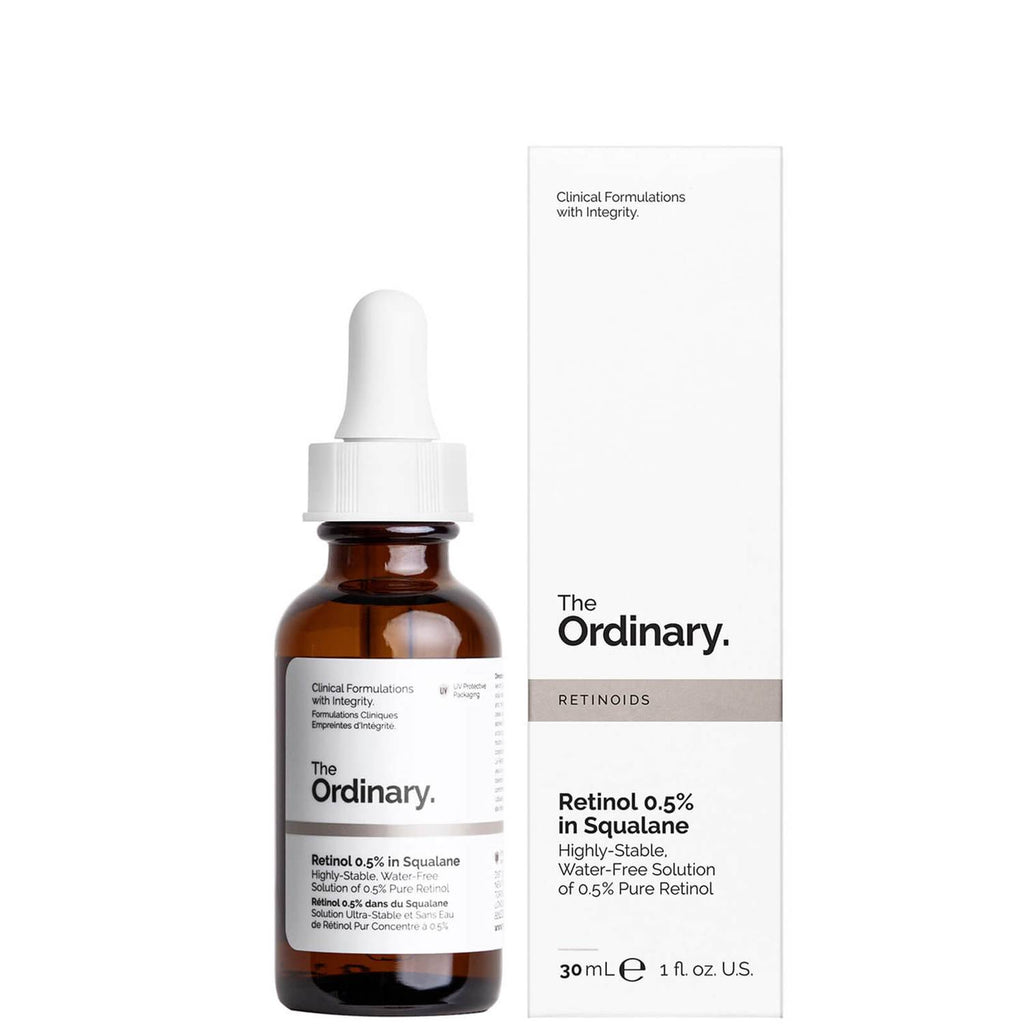 Ordinary Rentol Solution Shop the ordinary retinol serum 0.5 in squalane | Retinol serum ...