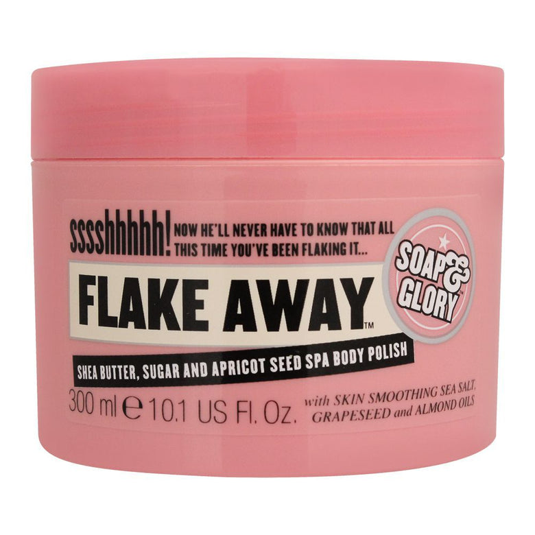 Soap & Glory Flake Away Shea Butter Sugar And Apricot Seed Spa Body Polish 300Ml
