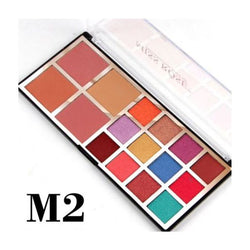 Miss Rose Eyeshhadow Powder And Blush On Palette M2