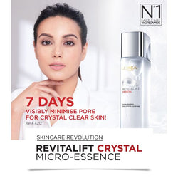 L'Oreal Paris Revitalift Crystal Micro Essence - 22ml - choicemall