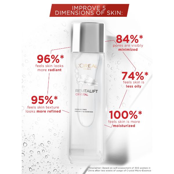 L'Oreal Paris Revitalift Crystal Micro Essence - choicemall