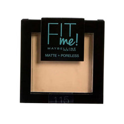 Maybelline Fit Me Matte + Poreless Powder 115 Ivory 9G - choicemall