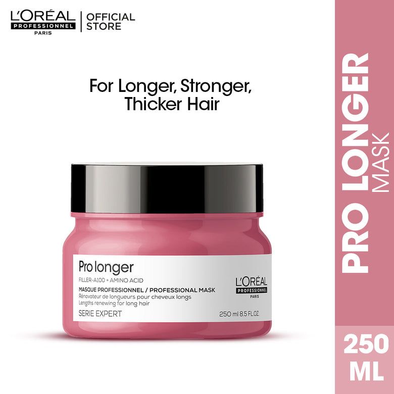 Loreal Professionnel Serie Expert Pro Longer Mask With Filler-A100 And Amino Acid - 250ml - For Long Hair With Thinned Ends
