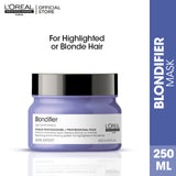Loreal Professionnel Serie Expert Blondifier Mask - 250ml - For Highlighted Or Blond Hair