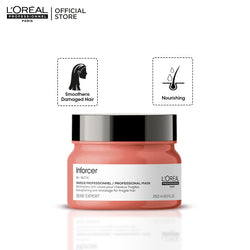 Loreal Professionnel Serie Expert Inforcer Mask - 250ml - For Long Fragile, Breaking Hair