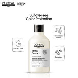 LOreal Professionnel Serie Expert Metal Detox Shampoo - 300ml