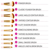 BH Cosmetics - Pink Perfection 10 Piece Brush Set with a box