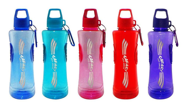 Pack Of 5 - Safari Water Bottle Plastic Material Grips