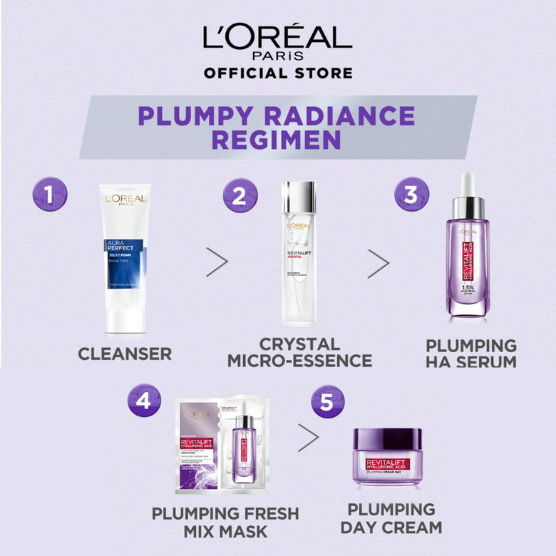 LOreal Paris Revitalift Hyaluronic Acid Plumping Cream Day 50ml