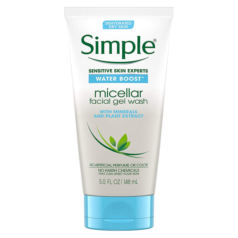 Simple Micellar Facial Gel Wash Water Boost 150Ml