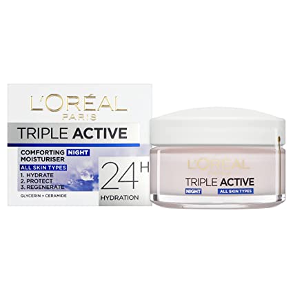 Loreal Triple Active Multi Protection Night Moisturiser 50Ml