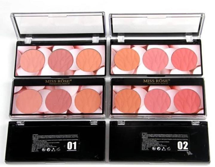 Miss Rose 2 Color Blush Palette 03 - choicemall