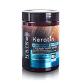 Argan Keratin Creamy Hair Mask Moisturizing & Smooth 500ml