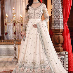 Pearl White and Peachy Silver (BD-2502)