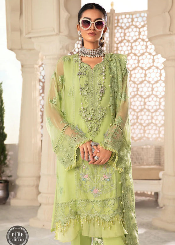 Lime Green Organza