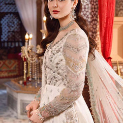 Pearl White and Peachy Silver (BD-2502)