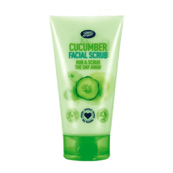 Boots Cucumber Facial Scrub Rub & Scrub The Day Away 150ml