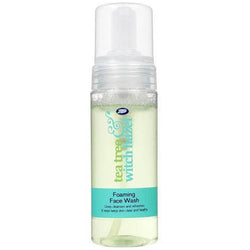 Boots Tea Tree Witch Hazel Foaming Face Wash - choicemall