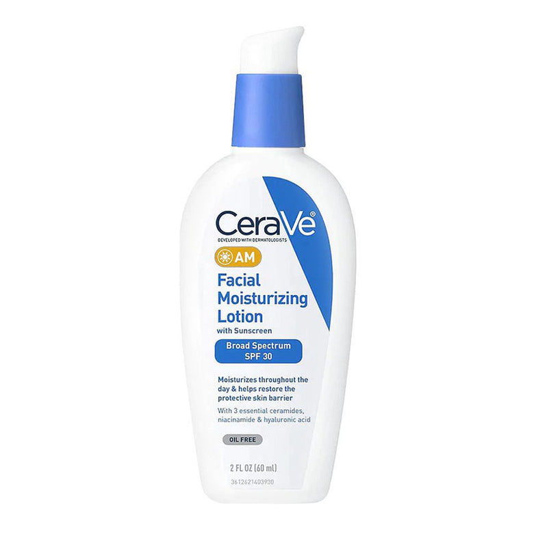 CERAVE AM OIL FREE FACIAL MOISTURIZING LOTION SPF 30 - choicemall