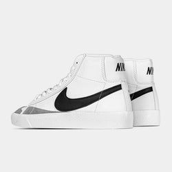 BLAZER COURT MIDS - WHITE BLACK