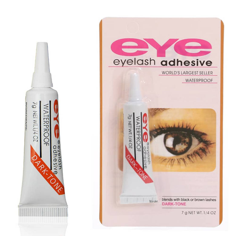 Hers Eyelash Glue Waterproof Dark Tone