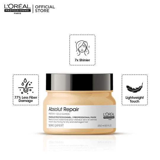 Loreal Professionnel Serie Expert Absolute Shampoo & Mask + Free Vitamino Mask 75ml
