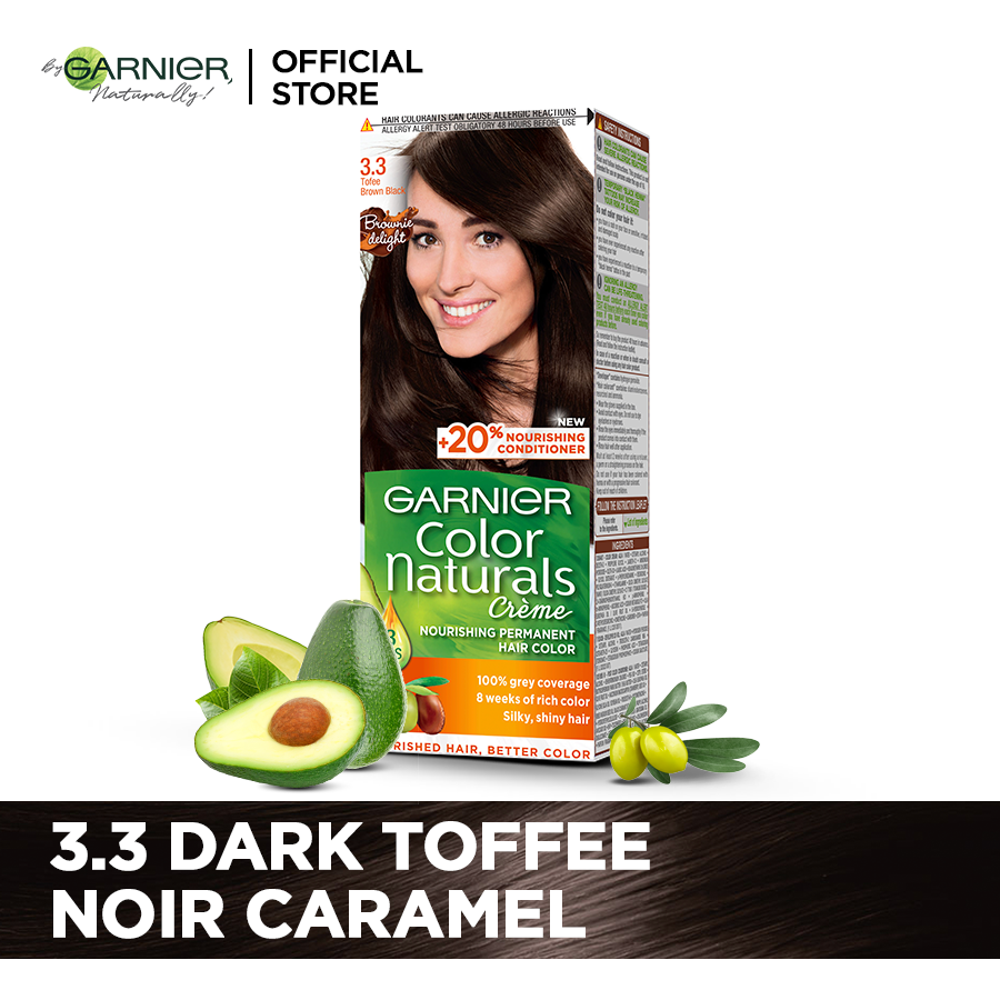 Garnier Color Naturals - 3.3 Dark Toffee Noir Caramel Hair Color