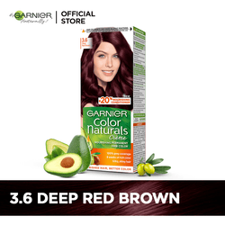 Garnier Color Naturals - 3.6 Deep Red Brown