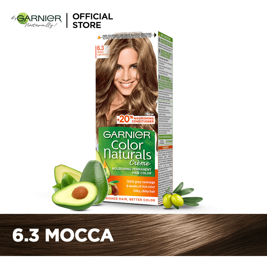 Garnier Color Naturals -  6.3 Golden Light Brown