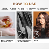 How to Use LOreal Paris Elvive Extraordinary Oil Hair Serum - 30ml