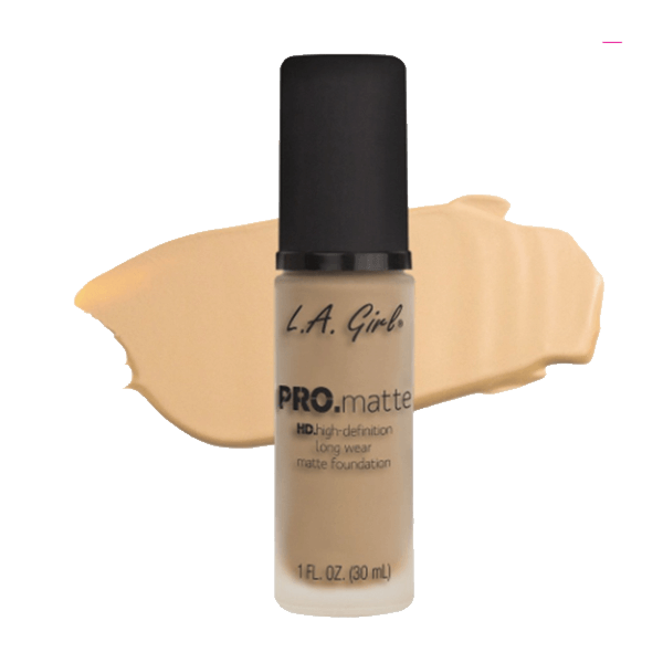 L.A Girl Pro Matte Hd Long Wear Matte Foundation 30Ml Bisque - choicemall