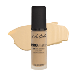 L.A Girl Pro Matte Hd Long Wear Matte Foundation 30Ml Ivory - choicemall